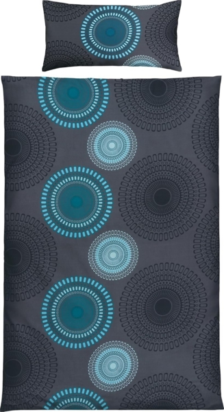 REDBEST Bettwäsche Bettwäsche, Mako-Satin, Satin Kreise