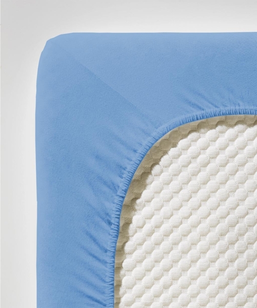 fleuresse Spannbettlaken Comfort, Jersey-Elasthan, Gummizug: rundum, (1 Stück), langlebig & bügelfrei,Perfekte Passform durch POWER-STRETCH