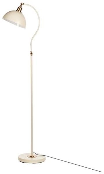 Stehlampe LENNON verstellbar Metall Hellbeige