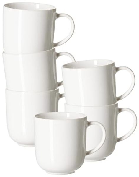 Becher 400ml 6er Set Volos weiss