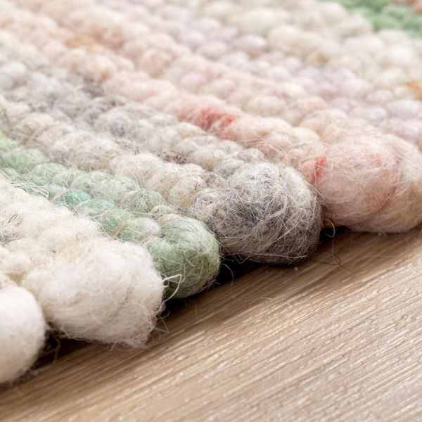 Handweb Teppich Biri, Farbe: Bunt, Größe: 200x240 cm Bild 4