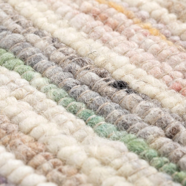 Handweb Teppich Biri, Farbe: Bunt, Größe: 200x240 cm Bild 7