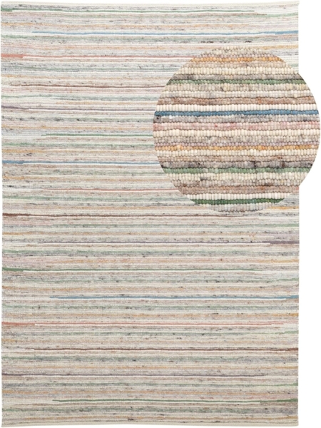 Handweb Teppich Biri, Farbe: Bunt, Größe: 200x240 cm Bild 2