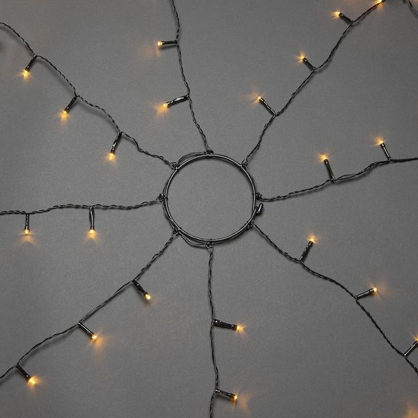 KONSTSMIDE No. 6320-810 LED Baummantel 240 bernsteinfarbene Dioden Glimmereffekt IP44 Bild 3