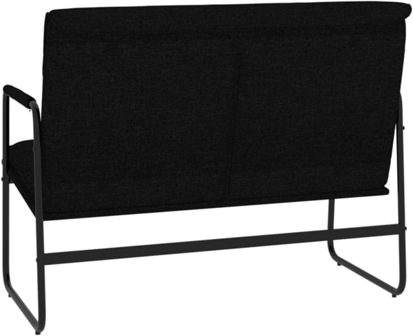 vidaXL Sitzbank Schwarz 100 x 64 x 80 cm Stoff Bild 6