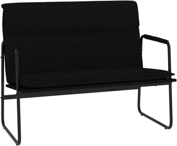vidaXL Sitzbank Schwarz 100 x 64 x 80 cm Stoff Bild 3