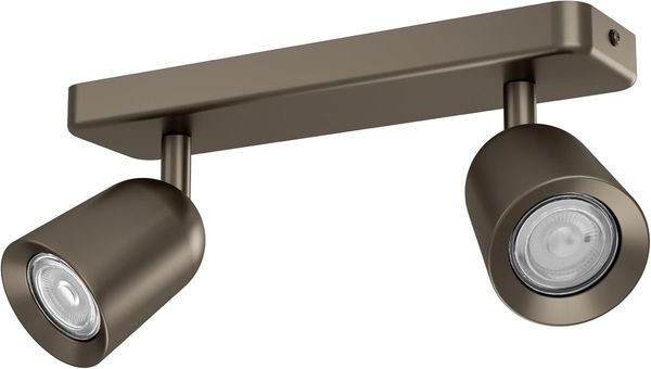 Eglo Leuchten 2er Spot Camaldoli bronze 30 x 12 cm