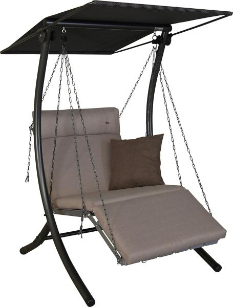 Angerer Hollywoodschaukel 1 Sitzer Luxus Smart sand