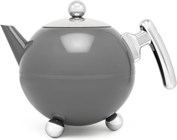 Teekanne Duet Bella Ronde 1,2L dunkelgrau Bild 1