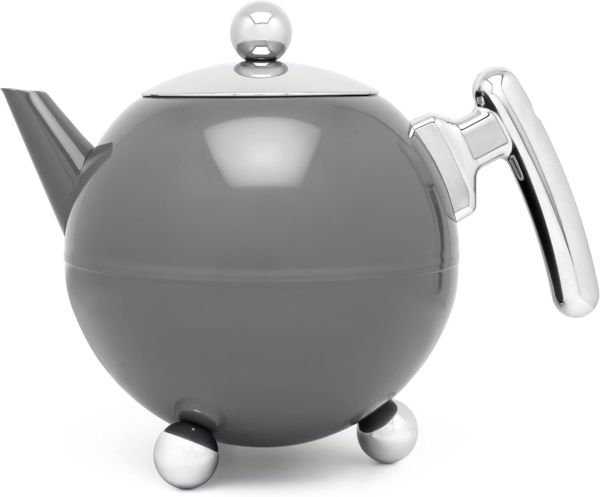Teekanne Duet Bella Ronde 1,2L dunkelgrau Bild 4