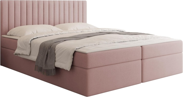 Boxspringbett Tirulo (Farbe: Manila 09, Größe: 140 x 200)