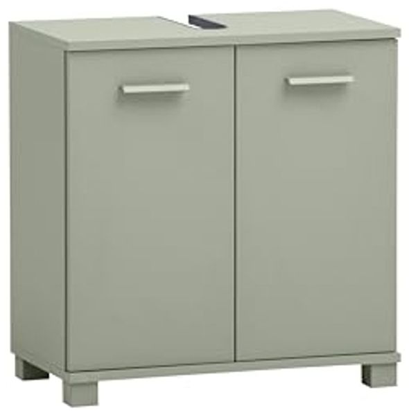 Schildmeyer Waschbeckenunterschrank Mono 159602, Pistazie, 59,8 x 32,6 x 62,4 cm