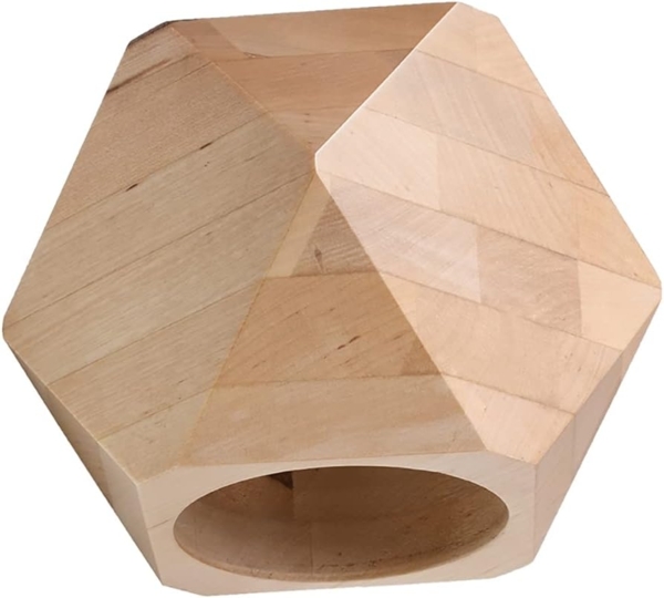 Wandleuchte, Up & Down Beleuchtung , Holz natur, L 12 cm