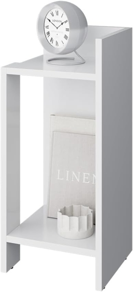 Nachttisch Lenar Weiß 27 x 60 cm Vicco Bild 6