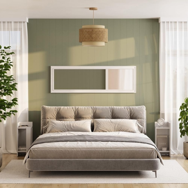 Nachttisch Lenar Weiß 27 x 60 cm Vicco Bild 7