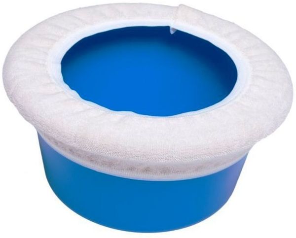 Potty Cover Style SIMPLE 3er Pack Frottee Organic GOTS Ecru