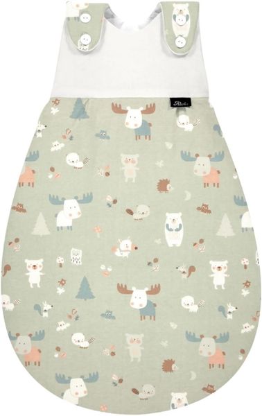 Alvi Baby Mäxchen Außensack Design Baby Forest (Größe 50/56)