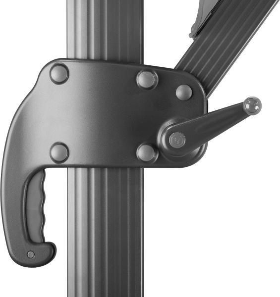 Sonnenschirm Rhodos Grande 300x400/8 rechteckig, ca. 300 x 400 cm natur Bild 7