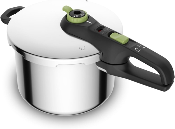 Tefal 'TRENDY' Express-Kochtopf, Edelstahl silber, 6L