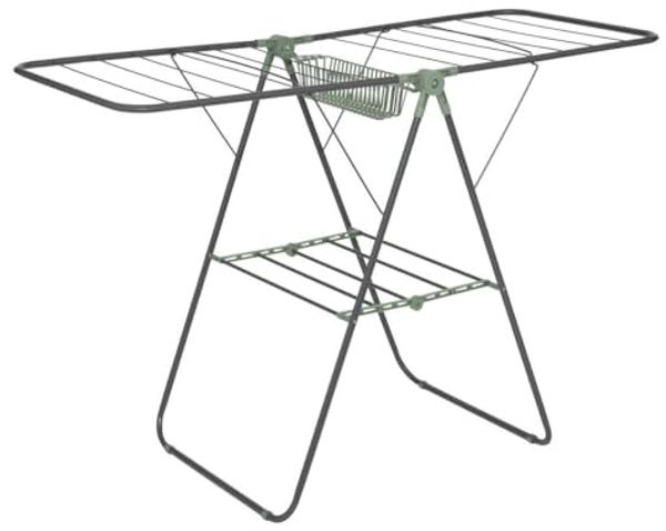 Zweistufiger Wäschetrockner gefaltet, mit Korb für Kleinteile, 5five Simply Smart