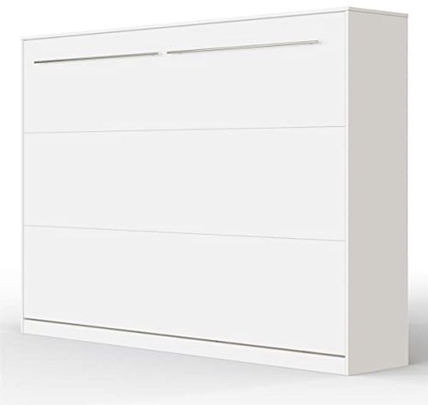 SMARTBett Schrankbett Standard 90x200 120x200 140x200 160x200, 41 FARBKOMBINATIONEN horizontal/quer oder vertikal/hochkant klappbar