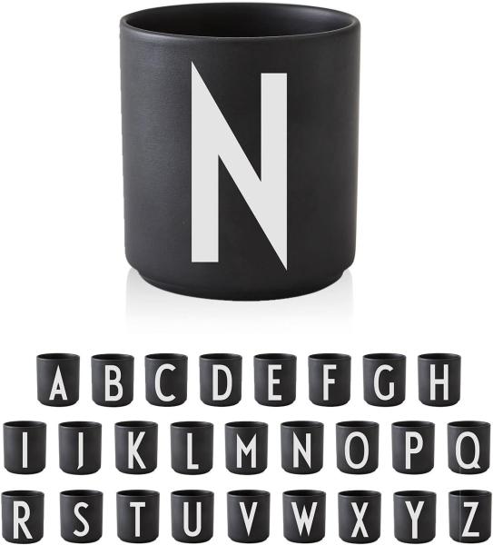 Design Letters Tasse Schwarz N 10204000N