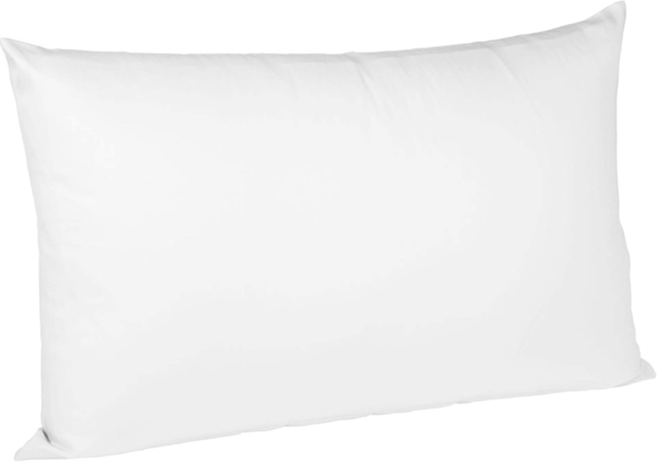 Fleuresse Interlock-Jersey-Kissenbezug uni colours weiß 1000 Größe 40x60 cm