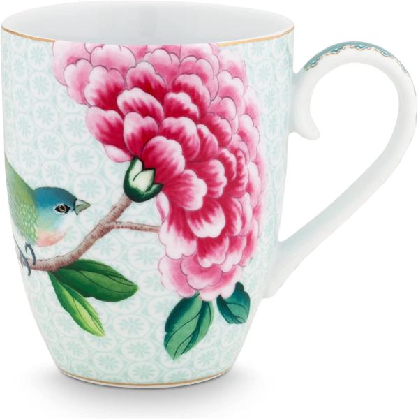 Pip Studio Henkelbecher Blushing Birds Weiß (Groß) 51.002.191