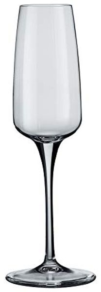 Bormioli 180811-BF9 Aurum Sektglas, Glas, Transparent, 230 ml, 6 Stück