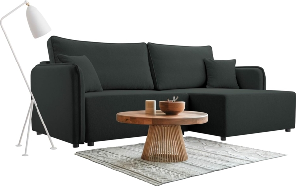 Ecksofa Maylana (Farbe: Velo 636, Seite: Rechts)