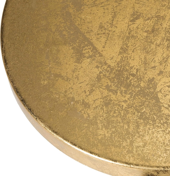 SAFAVIEH Glam Bar & Counter Stool, in White and Gold Bild 5