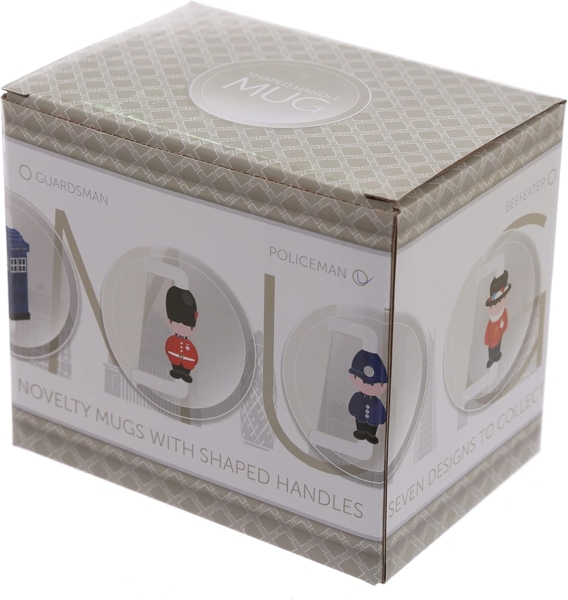 Puckator Keramikbecher in Form eines Polizei-Boxs, Mehrfarbig, Höhe 10,5 cm, Breite 13 cm, Tiefe 8 cm Bild 6