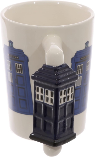 Puckator Keramikbecher in Form eines Polizei-Boxs, Mehrfarbig, Höhe 10,5 cm, Breite 13 cm, Tiefe 8 cm Bild 3