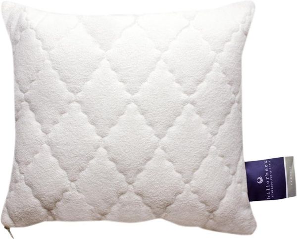 Billerbeck 1415100005 Naturkissen 345 Bilind, 40/40 cm weiß