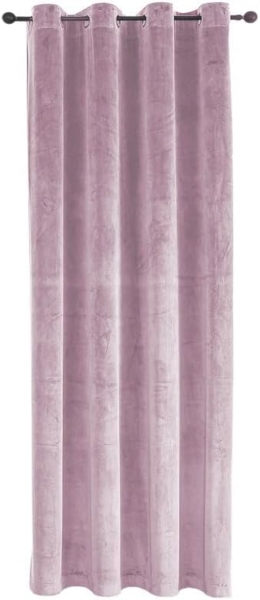 Haus und Deko Gardine Verdunkelungsvorhang Samt weich Ösen Vorhang blickdicht abdunkelnd, Ösen (1 St), Polyester