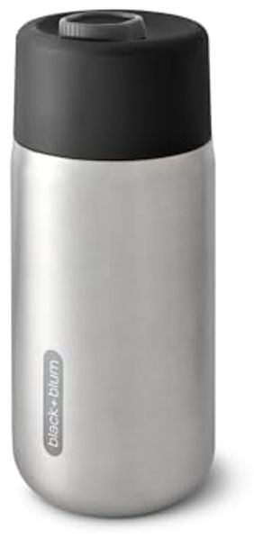Black+Blum Thermobecher aus Stahl schwarz / BLACK+BLUM