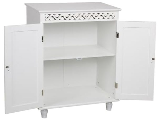 HTI-Living Garderobenschrank Kommode Mehrzweckschrank Weiß (Stück, 1-St, 1 Schrank ohne Dekoration) Anrichte Möbelstück Bild 2