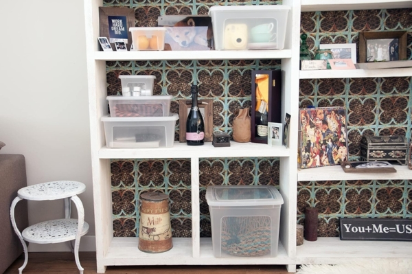 Iris Ohyama Vielseitige Aufbewahrungsboxen, 5L, 14er-Set, Transparent, Deckel leicht schließbar, Stapelbar, Plastik, Für Schrank, Regale, Klassenzimmer, Organisation, Kunstbedarf, Schuhe, MCB-5 Bild 2