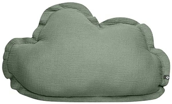 von Herzen Babykissen Musselinkissen Kinderkissen Kuschelkissen "Wolke" aus 100% Baumwolle, handgenäht