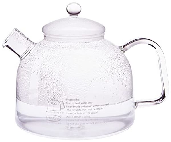 Glas Wasserkocher ohne Plastik - 1,75 Liter Wasser kochen
