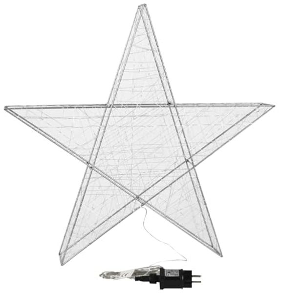 Home4Living Stehlampe Weihnachtsbeleuchtung 190 LED Stern Weihnachtsstern Deko, Dekorativ