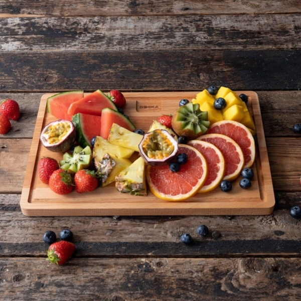 Boska Servierbrett Amigo M, Dining Board, Buchenholz, Braun, 33x23 cm, 320062 Bild 2