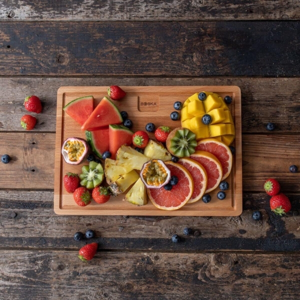 Boska Servierbrett Amigo M, Dining Board, Buchenholz, Braun, 33x23 cm, 320062 Bild 5