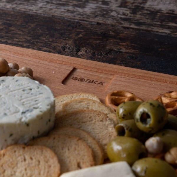 Boska Servierbrett Amigo M, Dining Board, Buchenholz, Braun, 33x23 cm, 320062 Bild 4