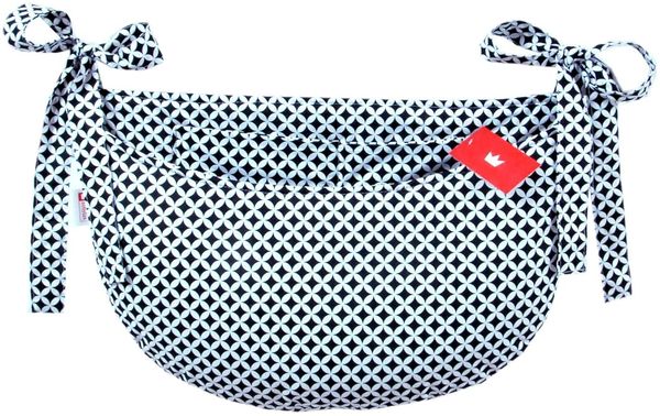 BABYLUX Babybetttasche Organizer BETTTASCHE Spielzeugtasche 107. Marokko Schwarz