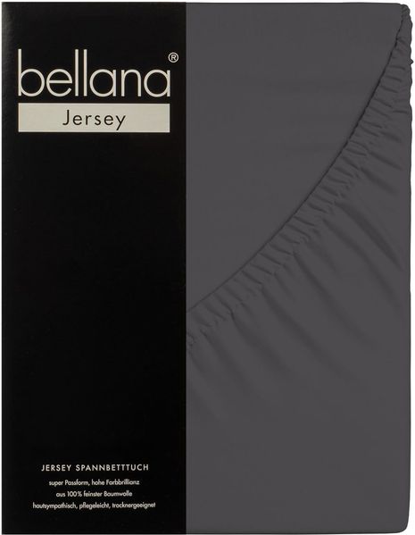 bellana Spannbettlaken Bellana jersey, Jersey, Gummizug: rundum, (1 Stück), 120g/m², 100% Baumwolle
