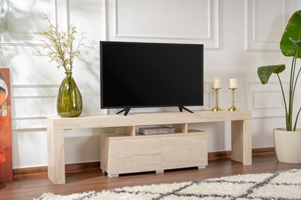 Skye Decor TV-Schrank 100% MELAMINE COATED PARTICLE BOARD, 31,3 cm x 50 cm x 180 cm 241NRD13