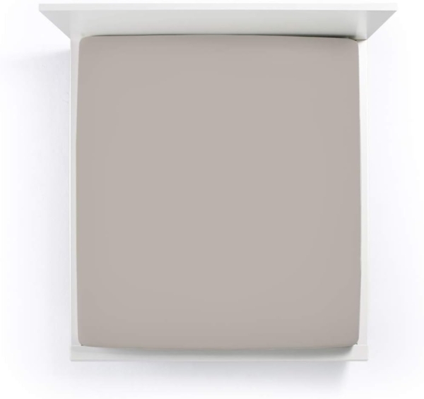 Formesse Bella-Donna Jersey Spannbettlaken|90x190 - 100x220 cm| platin