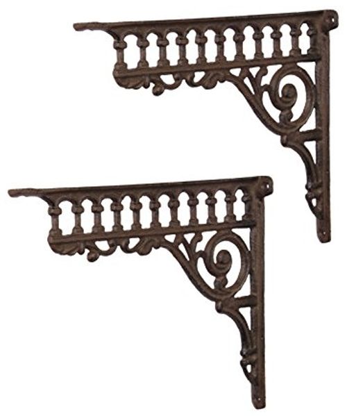 Moritz Wandregalhalter 2er Set Regalwinkel 23 x 28 cm Regalträger, Regalträger Regalwinkel Regalhalterung Wandregal Regal Kommode