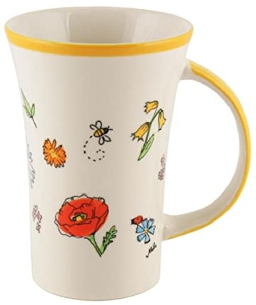Mila Becher Mila Keramik-Becher Coffee-Pot Lovely Flowers, Keramik